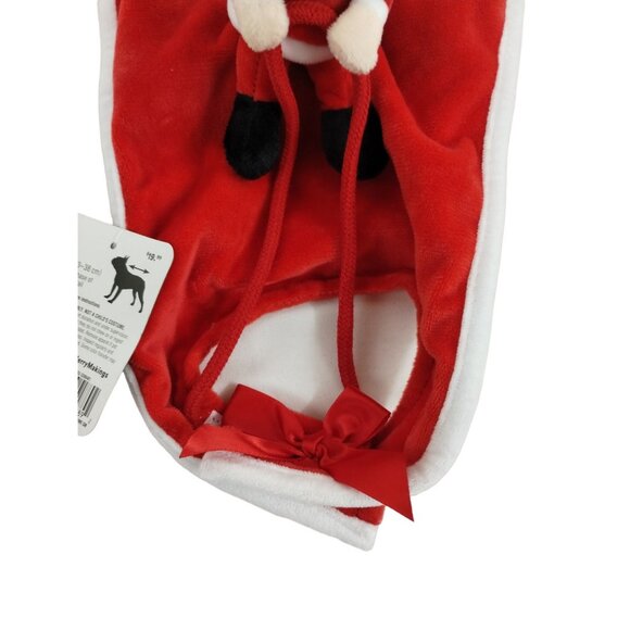 Merry Makings Make it Rein Santa Claus Rider Dog Costume Pet Dog Size Small New - Picture 5 of 6